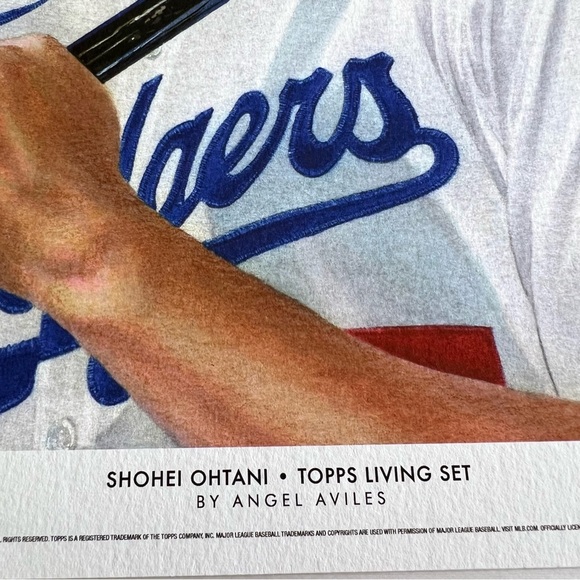 Shohei Ohtani Dodgers baseball poster - Picture 2 of 4